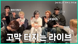 NCT DREAM 칠드림 이거지예 고막에서 피가 나며  드림 위버스 라이브 편집본 241027 [upl. by Nalim]