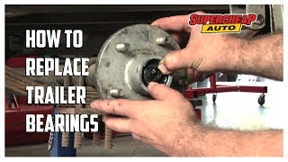 How to  Replace Trailer Wheel Bearings  Supercheap Auto [upl. by Midge]