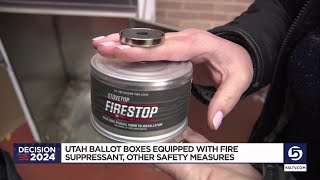 Utah’s drop box safety measures include fire suppressant [upl. by Asina]