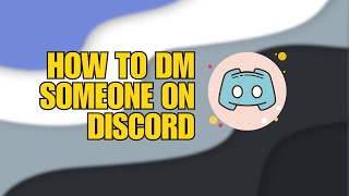 ⚡️ TIPS How to dm someone on discord 2024 EASY  Solution [upl. by Enelad312]