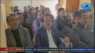 DD NEWS MANIPUR  MANIPURI PAO  30TH NOVEMBER  2023  630 PM [upl. by Lowson]