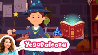 Abracadabra A Magical Music  Kids Yoga Song [upl. by Hashim372]