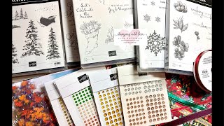 NEW Stampin Up 2024 Holiday Mini Sneak Peek Plus a Quilt Card [upl. by Azil747]