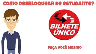 Como Desbloquear Bilhete Único Estudante [upl. by Fritzie]