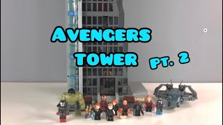 Lego Avengers Tower 76269 Set review  PART 2 [upl. by Liggett335]