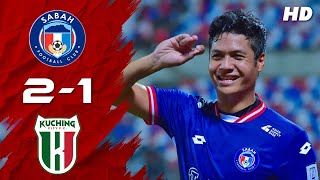 SABAH FC 21 KUCHING CITY FC  LS3  EXTENDED HIGHLIGHTS  25 MAY 2024 [upl. by Persas]