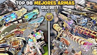 LAS 98 MEJORES ARMAS PARA RANKED EN LA NUEVA TEMPORADA COD MOBILE  NUEVA TEMPORADA 2 COD MOBILE S2 [upl. by Aivizt844]