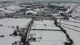 caverswall Stoke on trent in the snow [upl. by Ahsahs]