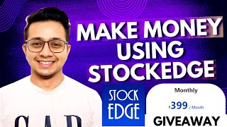 Make Money Using Stockedge App in Stock Market  How to use Stockedge Hindi [upl. by Attej922]