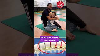 Lower back Easy Cracking Lower Back  Cracking Back By Yourself  Back Pain Relief [upl. by Adur945]