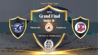 U18  Macksville  VS  Nambucca Grand Final 2024 [upl. by Dnalyram780]