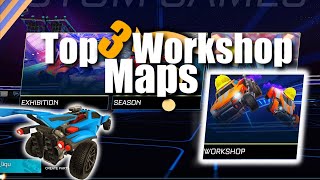 Top 3 Workshop Maps to Improve Your Rocket League Game [upl. by Helge]