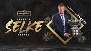 Barkov Wins 202021 Selke Trophy [upl. by Ikiv313]