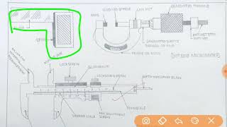 Free hand sketching engineering drawing ITI micrometre Vernier Caliper try square chisel [upl. by Zashin126]