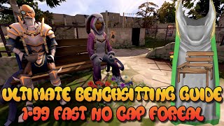 NEW RUNESCAPE SKILL  Ultimate Benchsitting 199 Guide [upl. by Idnym]