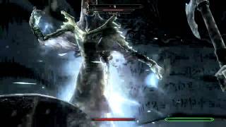 Elder Scrolls V Skyrim How to defeat Volsung [upl. by Dopp]