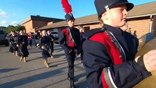 South Doyle High and Middle School Band March to the Stadium 09202024 [upl. by Georglana108]