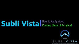 How to create a Sublimation Coating on Glass amp Acrylic products [upl. by Adolphus]