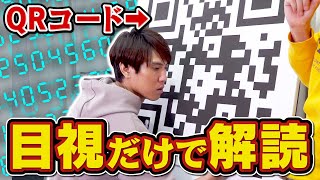 【人間卒業】QRコード、機械を使わずにゴリ押しで解読してみた【頭脳の無駄遣い】 [upl. by Akcirred]