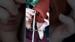 Metodo fai da te per rendere un vaso autoirrigante plants plantlover tips faidatecreativo [upl. by Strang]