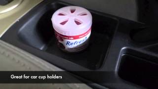 Getting to know Refresh 45oz Gel Car Air Fresheners [upl. by Tennek]