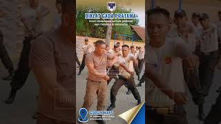 Latihan Drill Borgol Polri Diklat Satpam Gada Pratama Angkatan 76 Pusdik Caraka [upl. by Ariad]