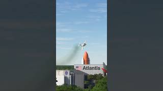 F104 Rocket Flyby Kennedy Space Center [upl. by Ahsinav]