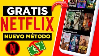 𝟮𝟬𝟮𝟒 COMO TENER NETFLIX GRATIS 2024🔥LEGAL y SIN PAGAR FUNCIONA [upl. by Nahsed]