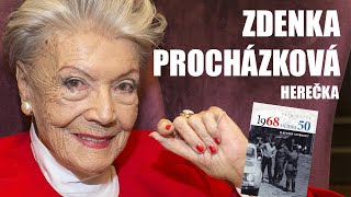 Zdenka Procházková Zájem o rok ´68 se přeceňuje Režimem jsem proplavala jiné s papaláši tančily [upl. by Lednar]