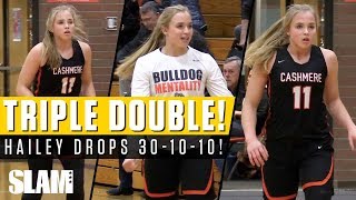 Hailey Van Lith Drops TRIPLEDOUBLE with 301010 😱 [upl. by Dubois]