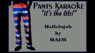 HAIM  Hallelujah karaoke [upl. by Sprague11]