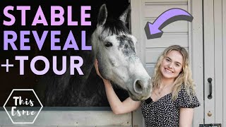 Stable Reveal  Barn Tour Stable Renovation Series Ep3  This Esme [upl. by Roane]