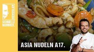 Schnelles Asia Nudeln A17Rezept von Steffen Henssler [upl. by Ralat342]