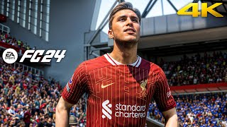 FC 24  Liverpool vs Chelsea Ft Federico Chiesa  Premier League 2425 Full Match  4K [upl. by Aicened]