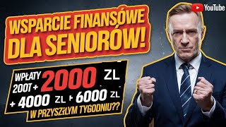 Wsparcie finansoweczy wypłaty 2000 zł  4000 zł  6000 zł będą dostępne już w przyszłym tygodniu [upl. by Ajram]