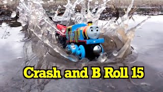 Slow Motion Crashes and B Roll 15  Thomas amp Friends [upl. by Gainor]