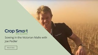 Sowing in The Victorian Mallee 2016 [upl. by Bortman]