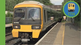 Class 465466 arrives at Borough Green and Wrotham [upl. by Cardew]