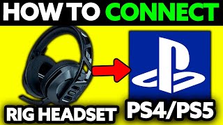 How To Connect Rig Headset to PS4PS5  Step by Step [upl. by Viole]