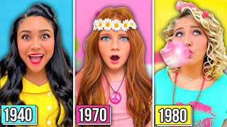 100 YEARS of HAiRSTYLES 👱🏽‍♀️🎀 [upl. by Astraea977]