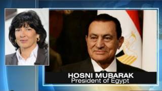 Exclusive Hosni Mubarak Remarks on Barack Obama US Christiane Amanpour Interviews 242011 [upl. by Etnahsa]