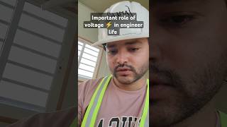 Important role of voltage ⚡ in engineer life [upl. by Enilreug]