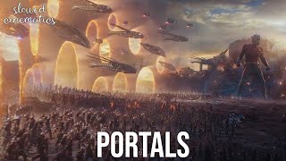 Avengers Endgame  Portals  SLOWED  REVERB  Alan Silvestri [upl. by Nikos]