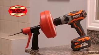 Hoe gebruik je de RIDGID Power Spin ontstopper [upl. by Shara]