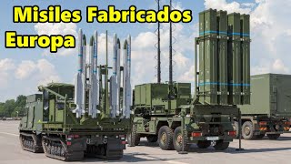 Top 10 Misiles Antiaéreos fabricados en Europa [upl. by Frasch]