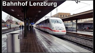 Train Station Lenzbrurg  Bahnhof Lenzburg mit Bahnübergang Schweiz [upl. by Nahsed962]