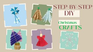 5 Christmas ornaments  Christmas Crafts  Christmas decorations  CraftsZimal [upl. by Megan850]