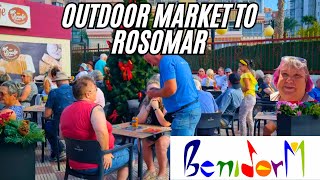 FROM OUTDOOR MARKET TO ROSAMAR HOTEL [upl. by Sikes769]