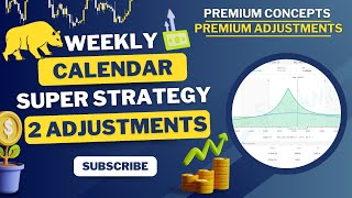 Weekly Options Selling Strategy  Super Calendar Spreads  2 Types Of Advance Adjustments ⚡⚡ [upl. by Osnerol]