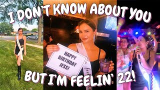 JESSIES VERY MESSY 22ND BIRTHDAY PARTY Vlog  Annie and Jessie [upl. by Ahsikad146]